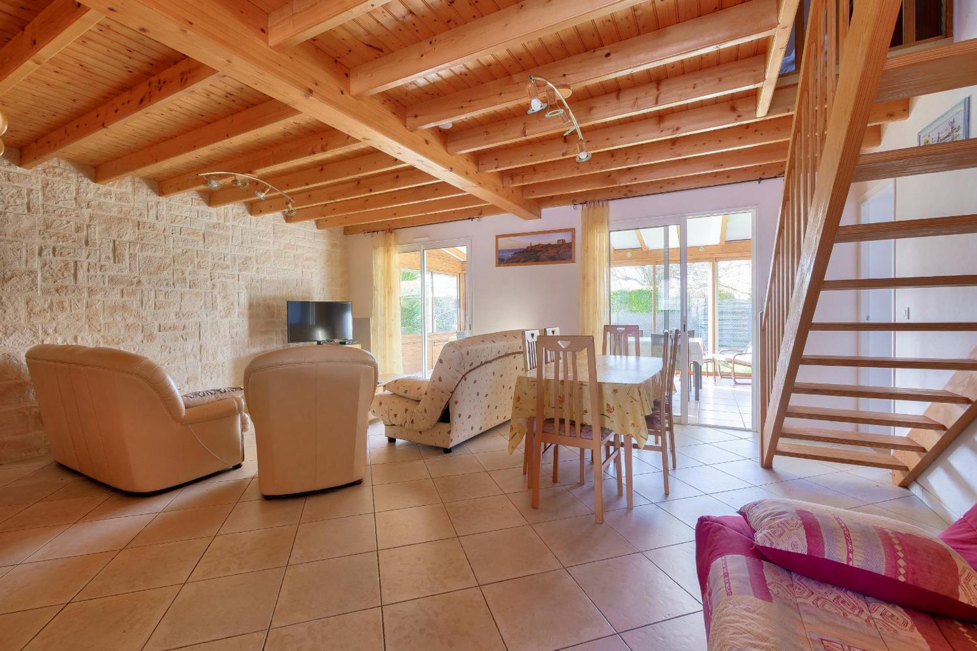 Maison Pour 8 - 5Min De La Plage - Jardin & Veranda Лонжвіль-сюр-Мер Екстер'єр фото